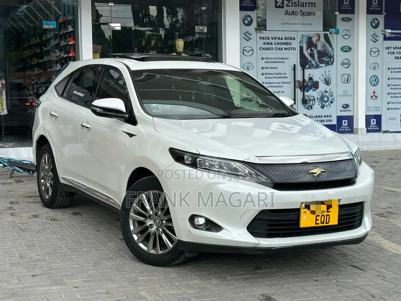 Toyota Harrier 2015 White