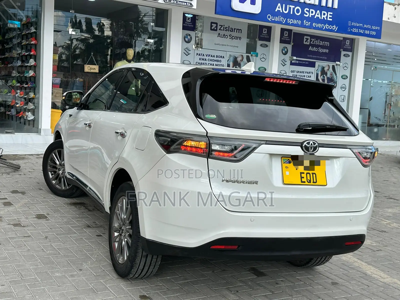 Toyota Harrier 2015 White