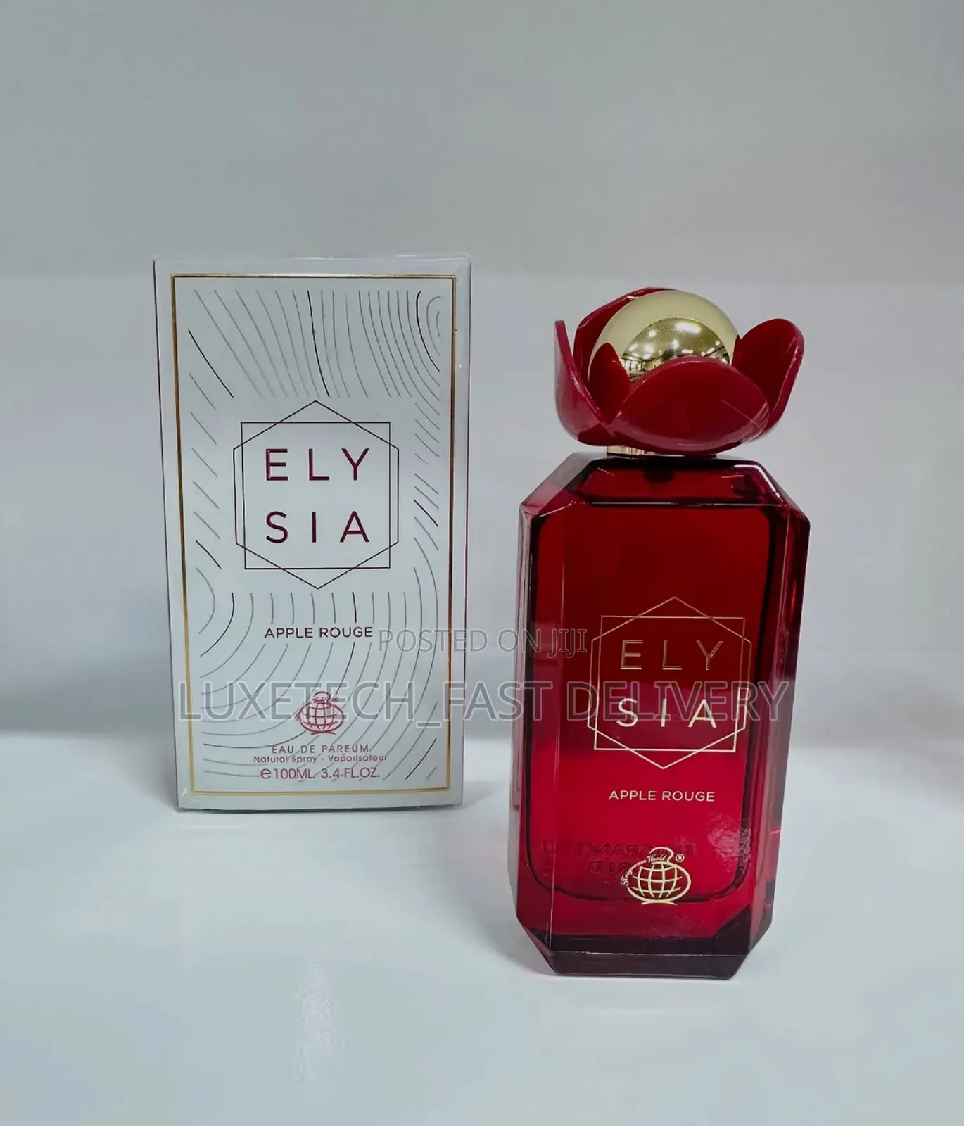 Elysia Apple Rouge Eau De Parfum, Fruity Gourmand Fragrance for Women