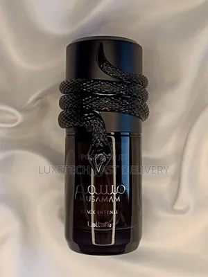 Musamam Black Intense Eau De Parfum, a Unisex Woody Aromatic Fragrance
