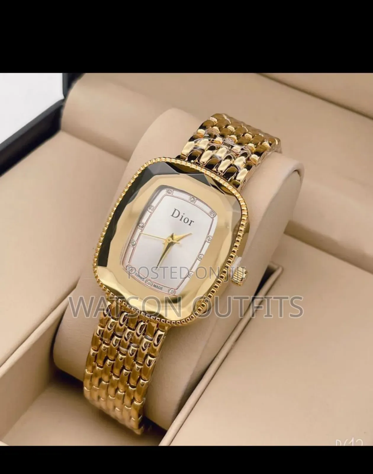 Women's Stainless Steel Watches Dior and Gucci Brand
