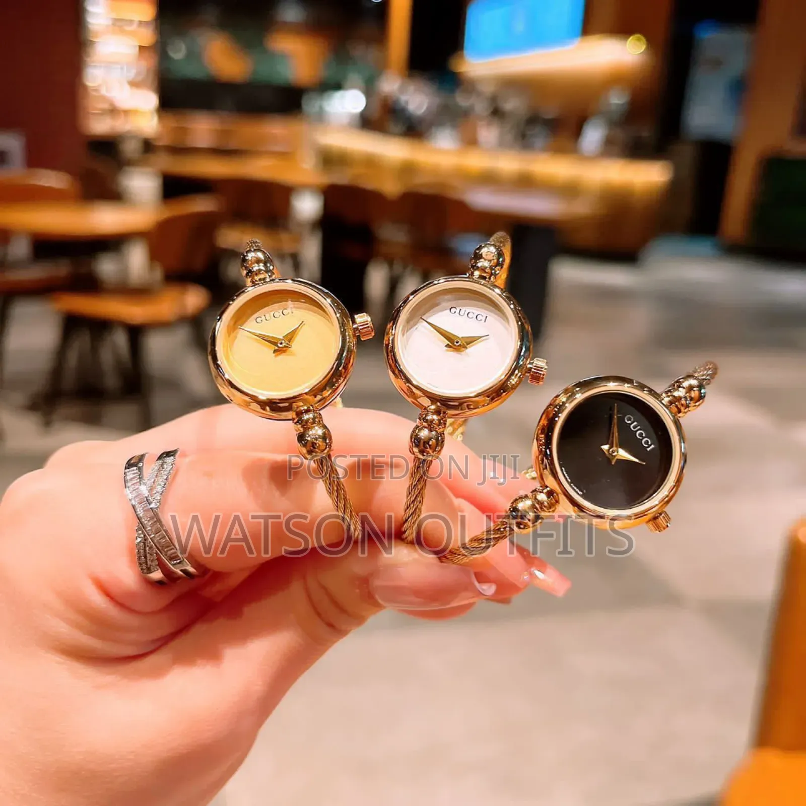 Women's Stainless Steel Watches Dior and Gucci Brand