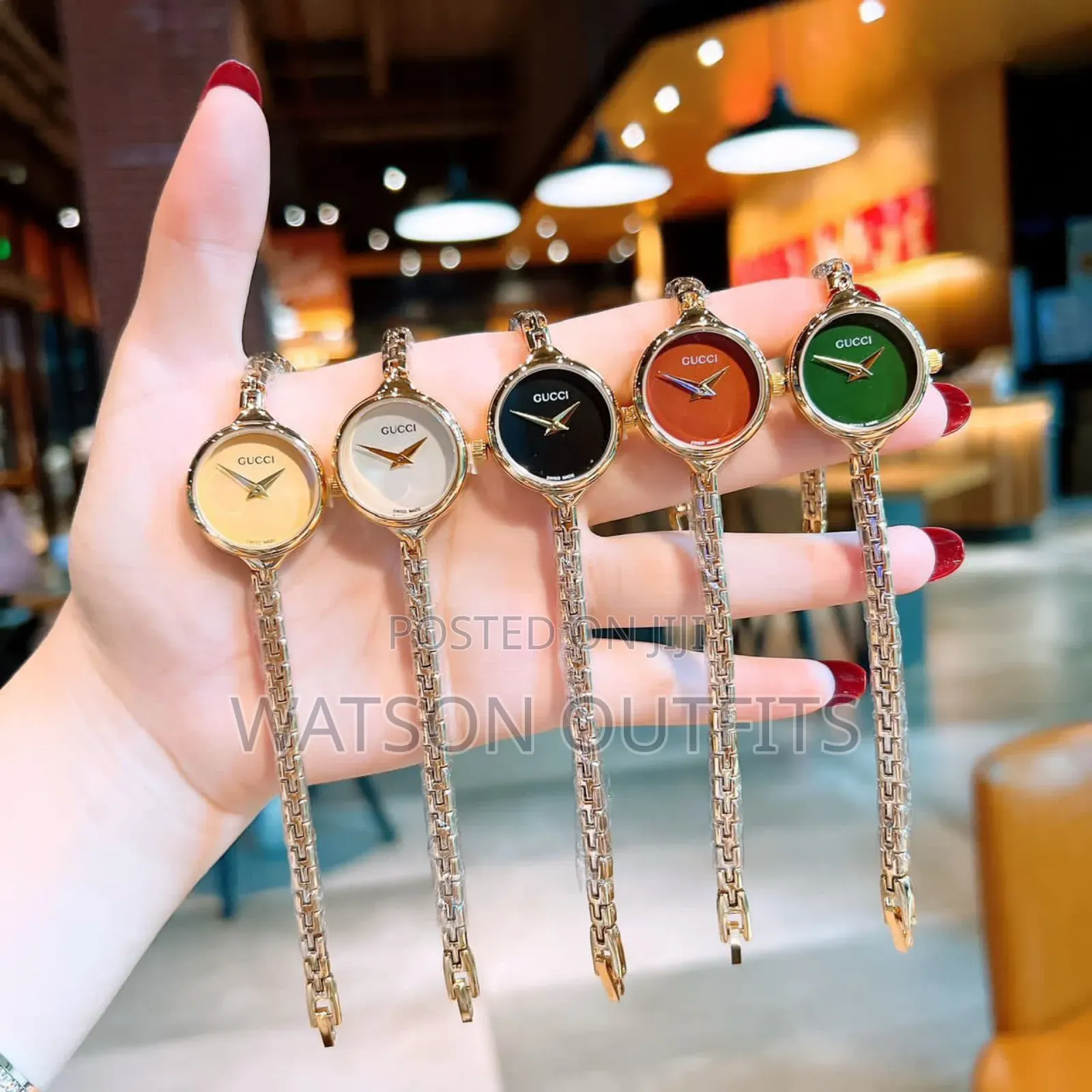 Women's Stainless Steel Watches Dior and Gucci Brand