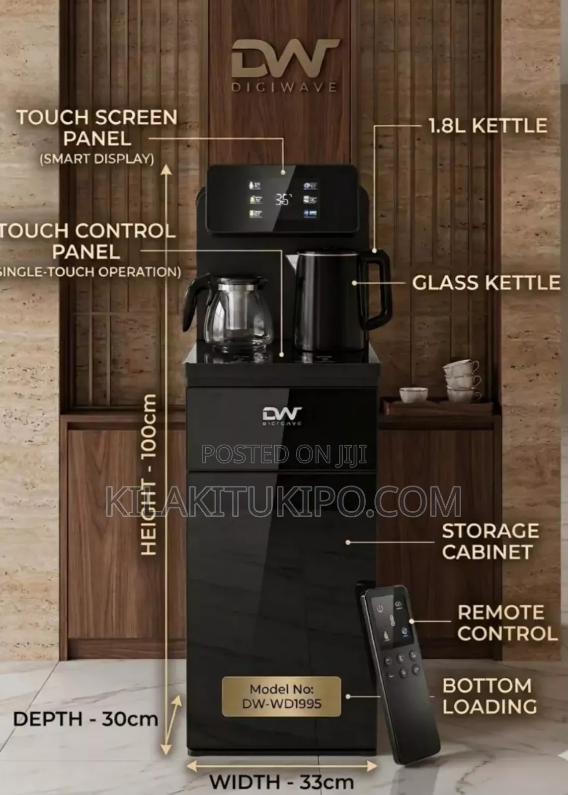 Full Tea Station Water Dispenser Digiwave