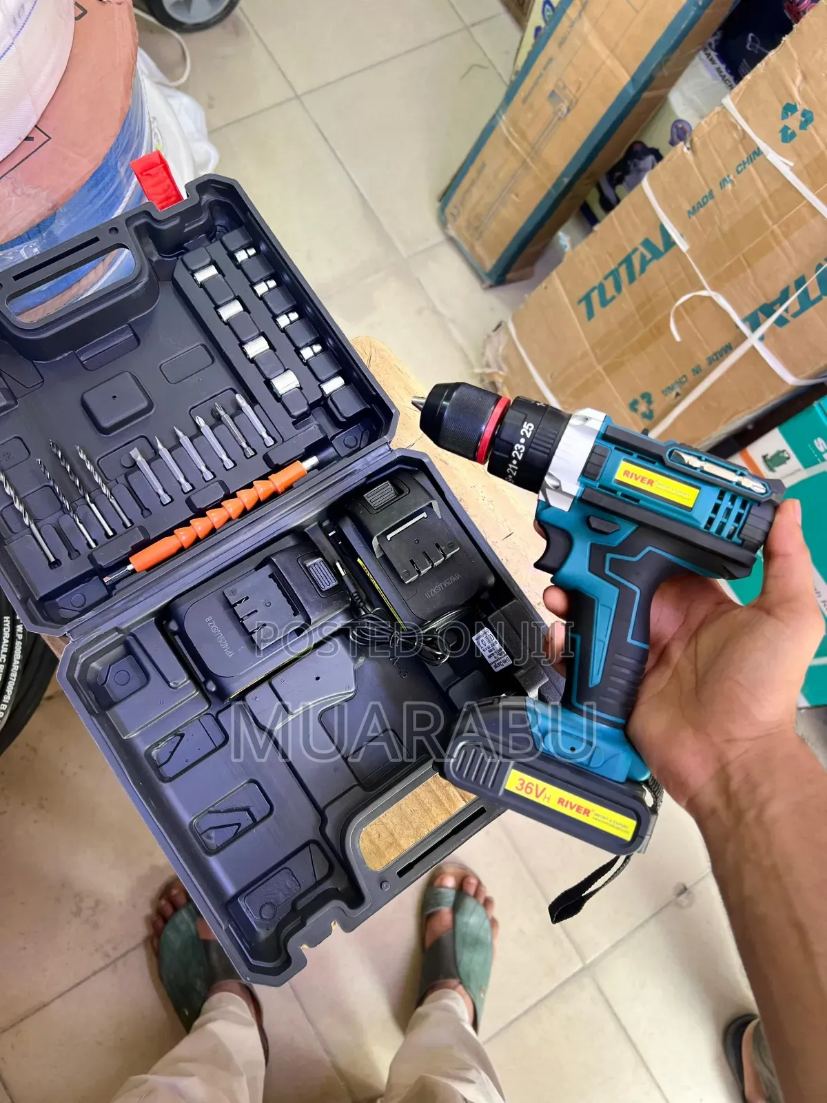 River Cordless Drill 36v