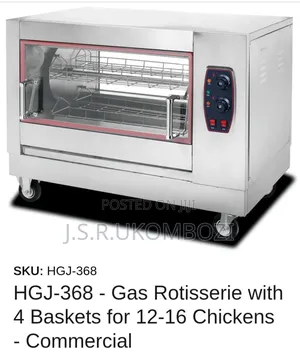 Commercial Chicken Rotisserie Ovens
Maximum 16