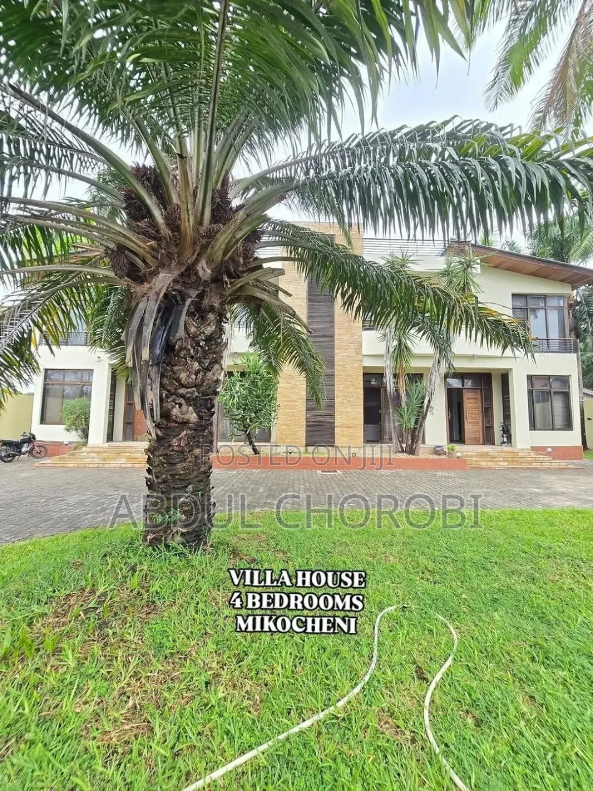 Furnished 4bdrm Villa in Mikocheni for rent