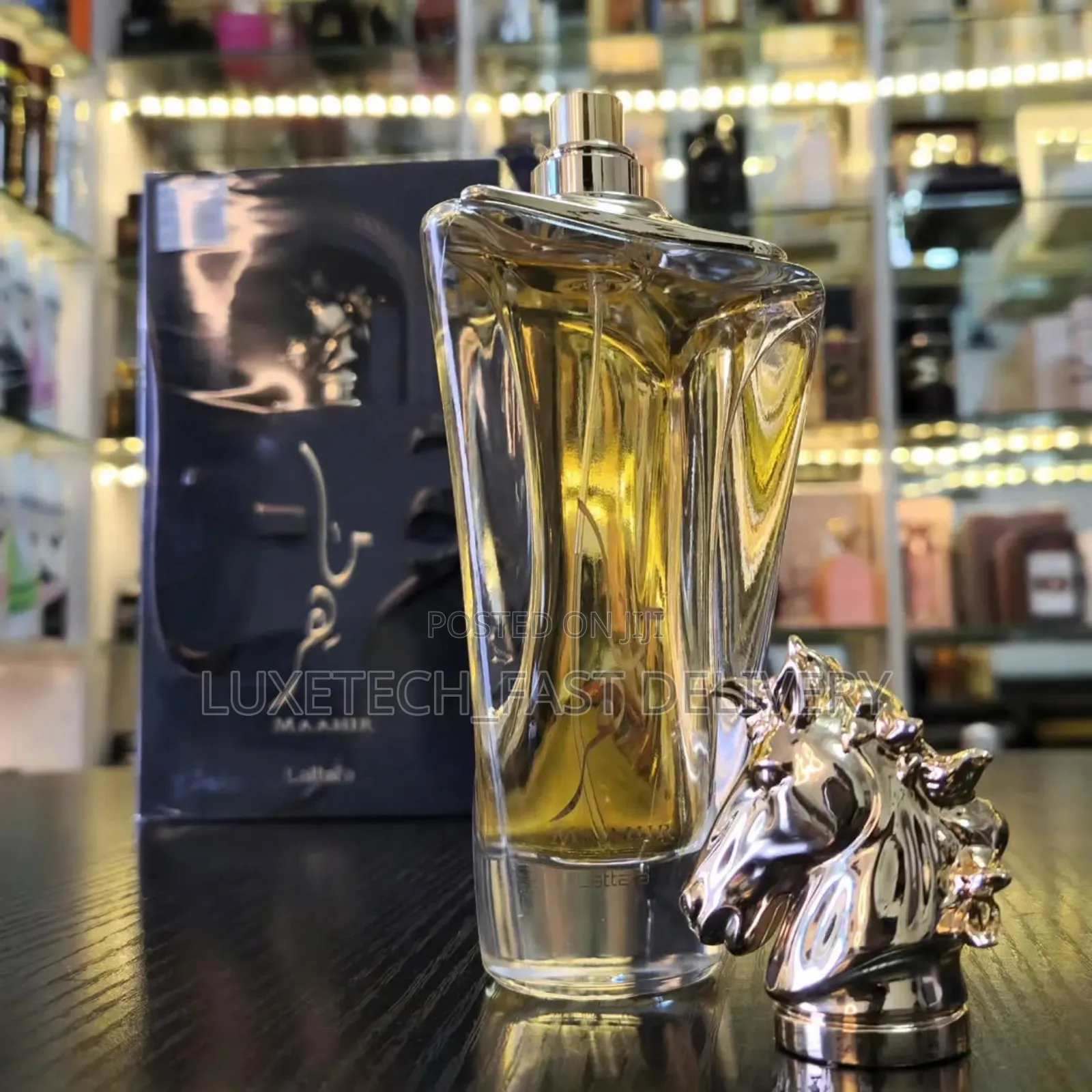 Maahir by Lattafa Perfumes, Unisex Fruity Floral Fragrance (Original)