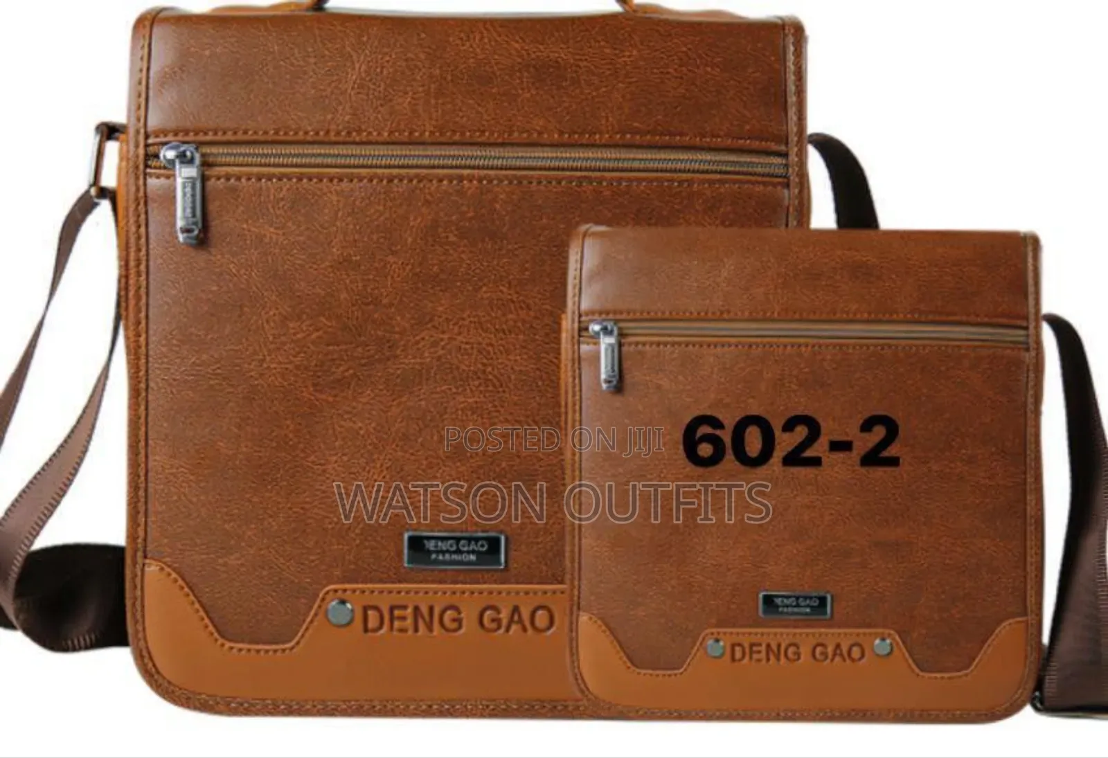 Deng Gao Brand Men's Leather Original Bags