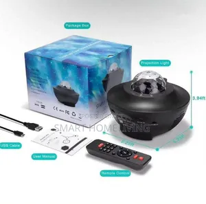 Starry Projector Speaker Light