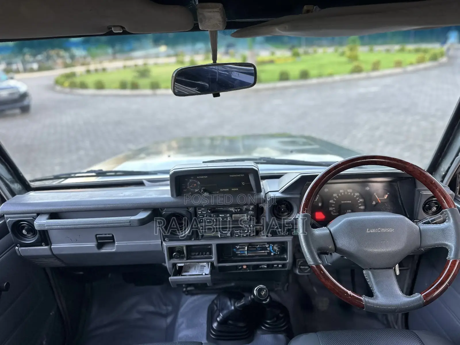 Toyota Land Cruiser 1996 Gray