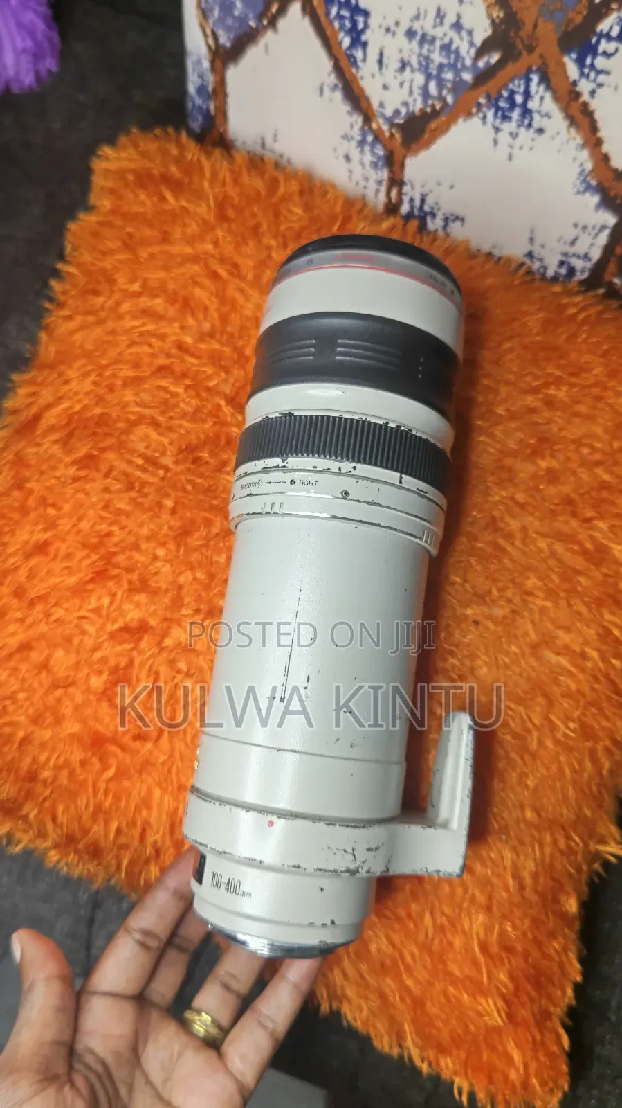 Cannon Lens 100-400mm Zoom Lens Ultrasonic