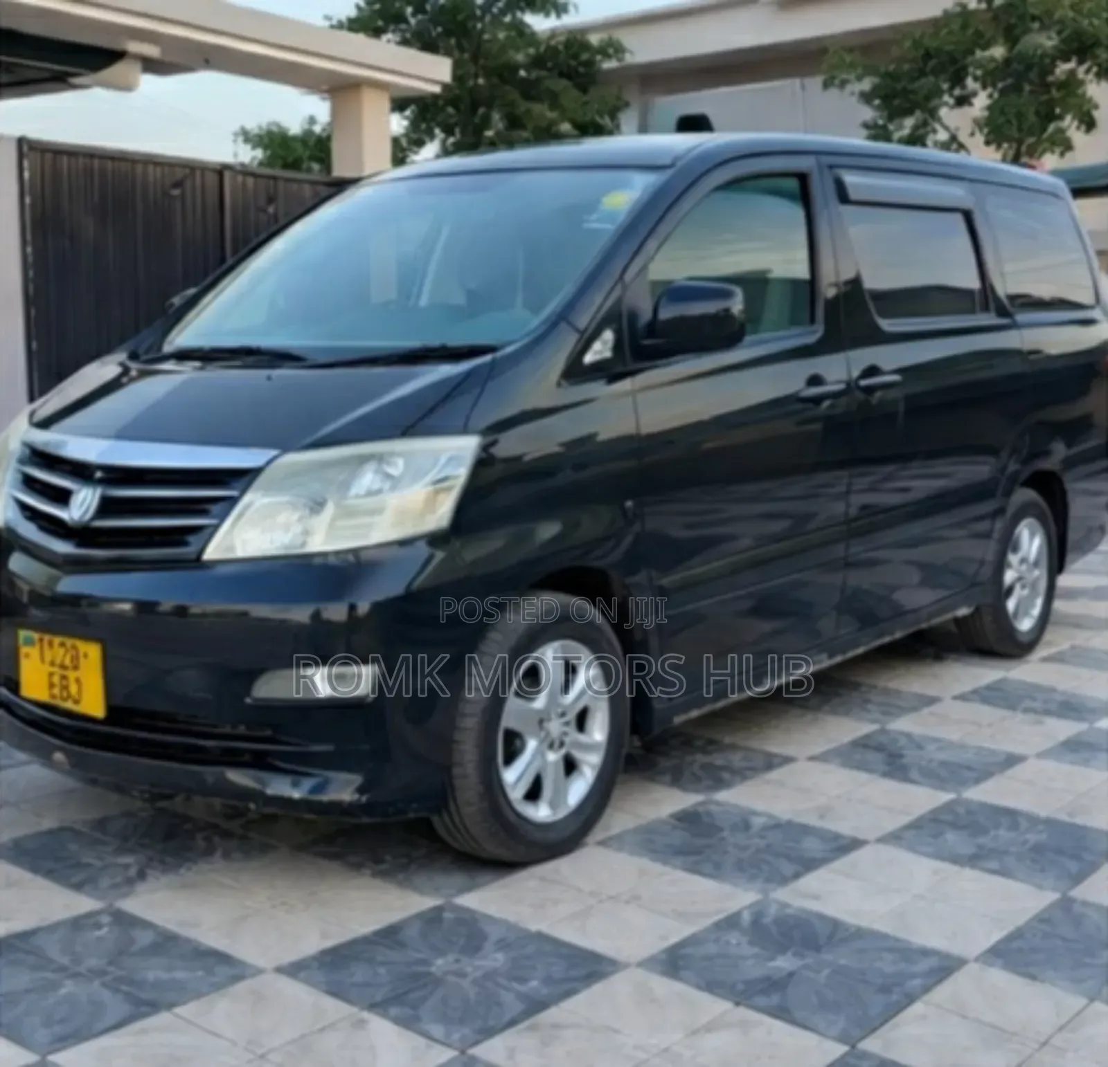 Toyota Alphard 2008 Black