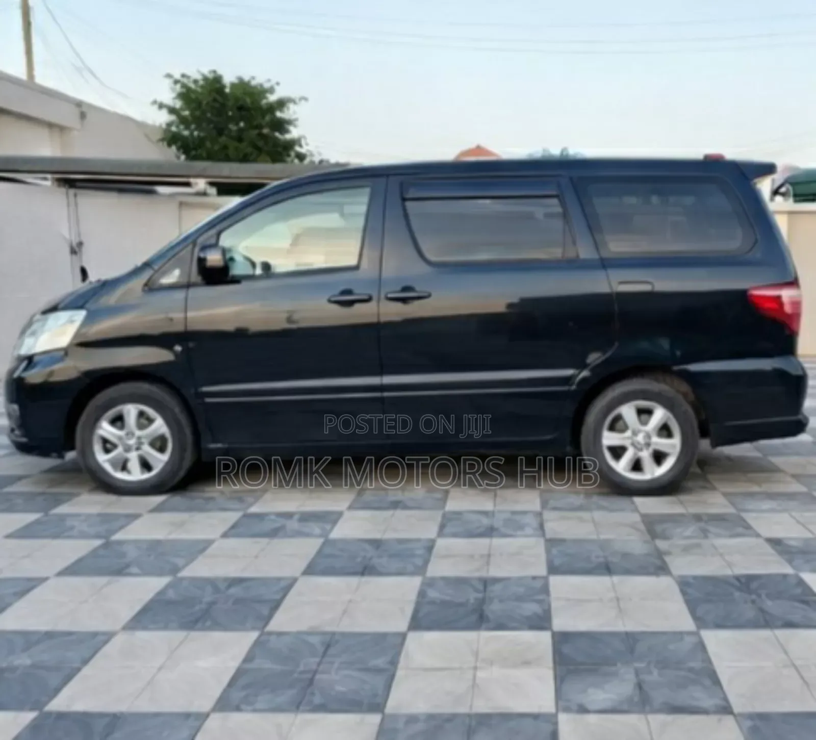 Toyota Alphard 2008 Black