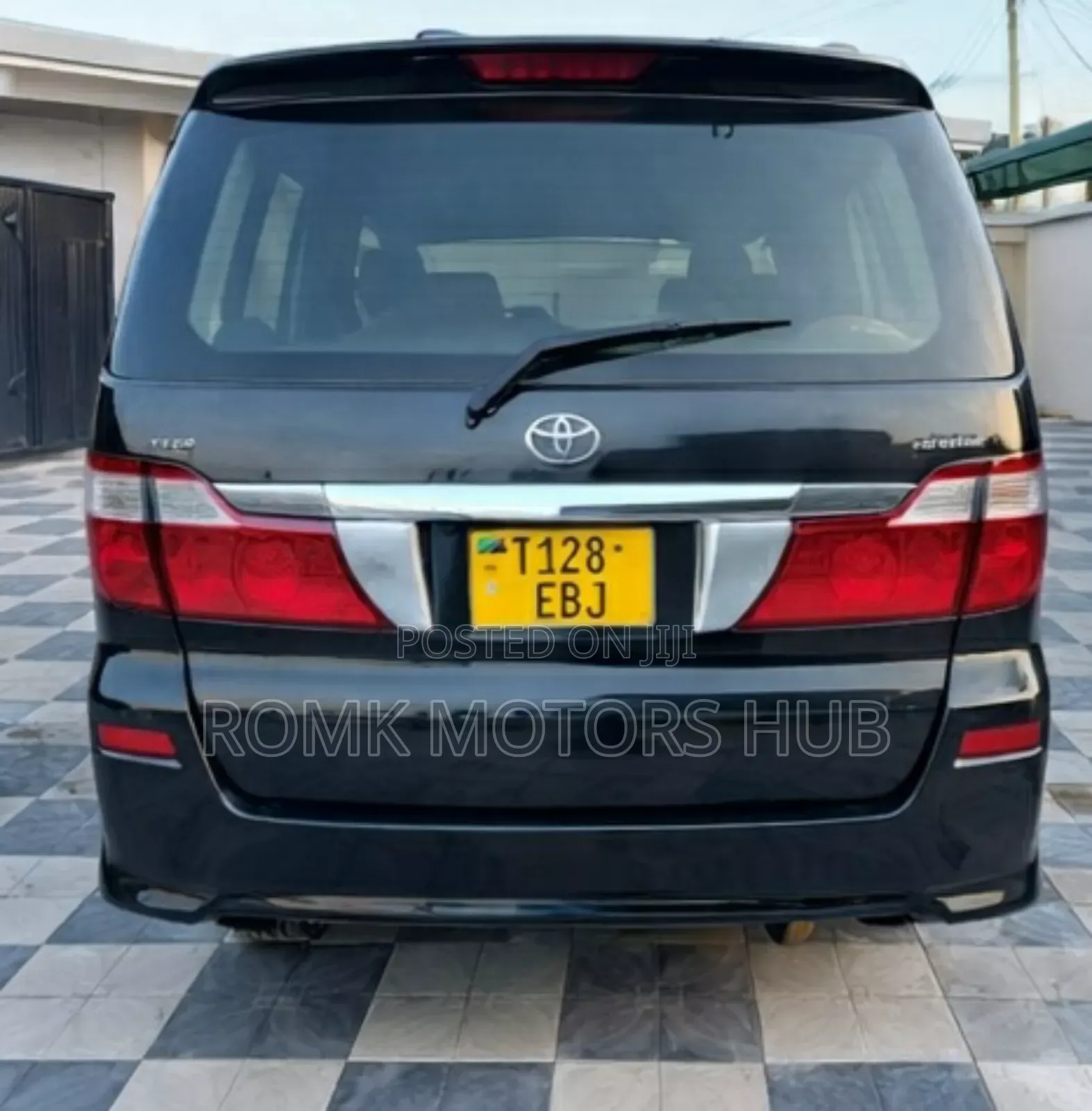 Toyota Alphard 2008 Black
