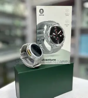 Green Lion Adventure Smart Watch Gray Rugged Design Bluetooth Call