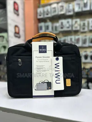 Wiwu Pioneer Shoulder Laptop Bag 14 Inch Water Splash Proof Black