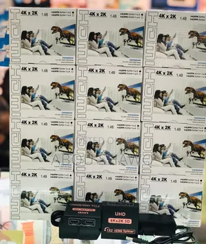 Hdmi Splitter Njia Mbili Tv Mbili King’Amzi Kimoja I