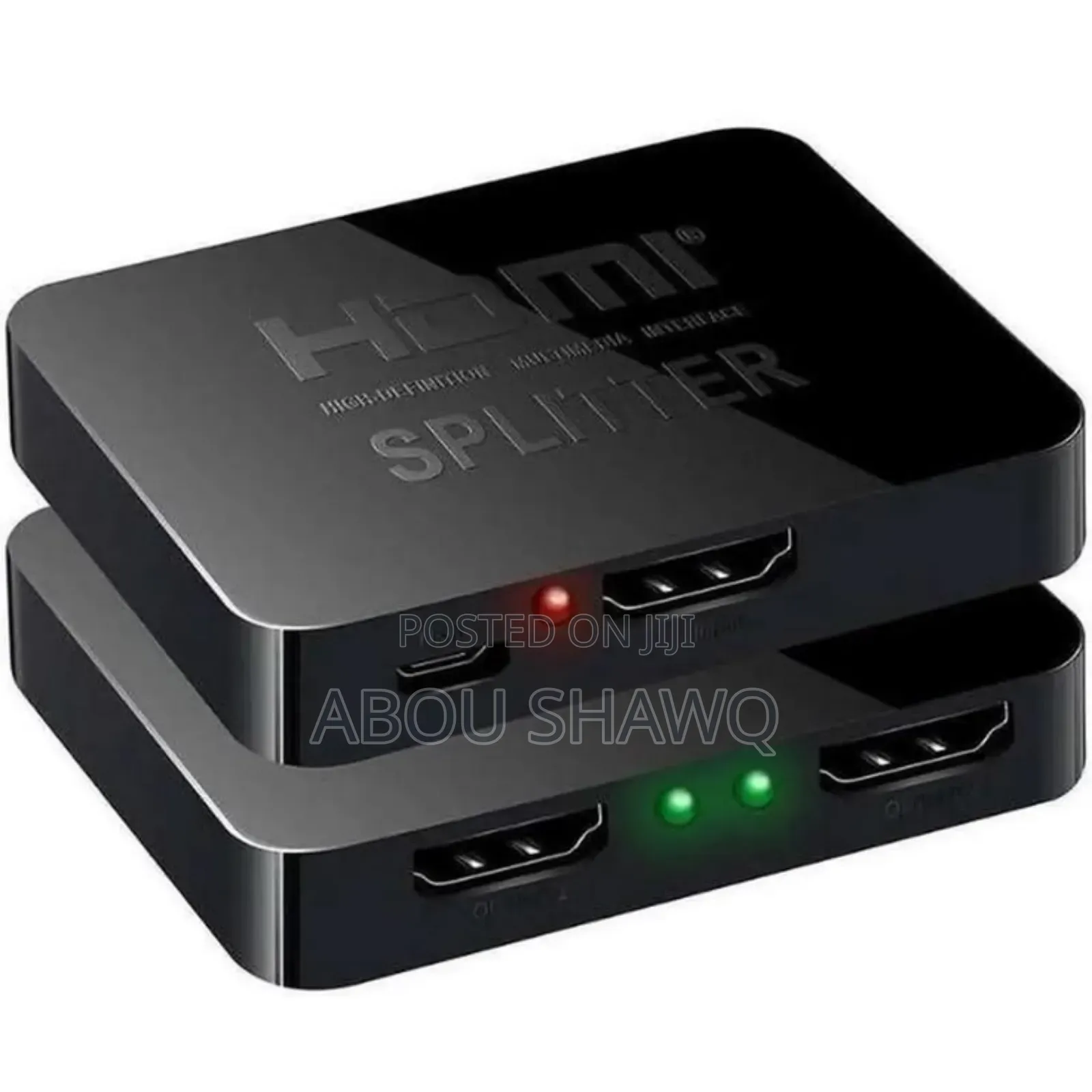 Hdmi Splitter Njia Mbili Tv Mbili King’Amzi Kimoja I