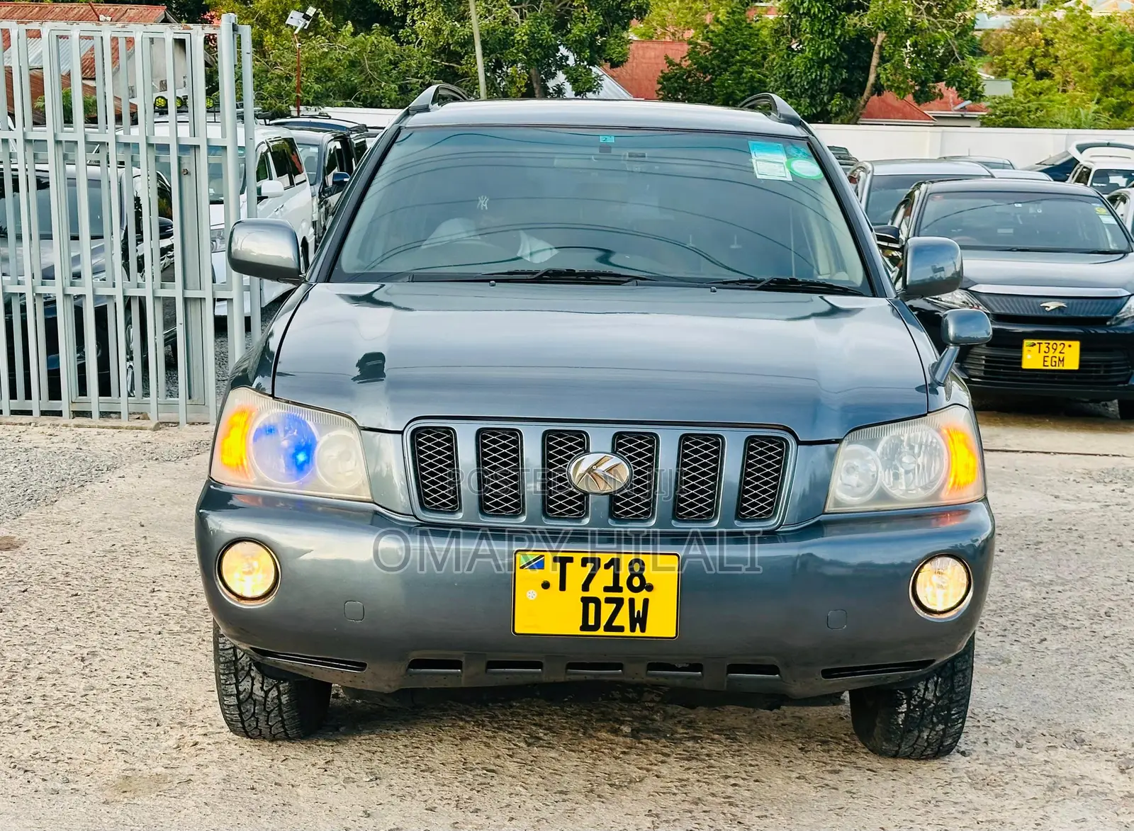 Toyota Kluger 2003 Gray