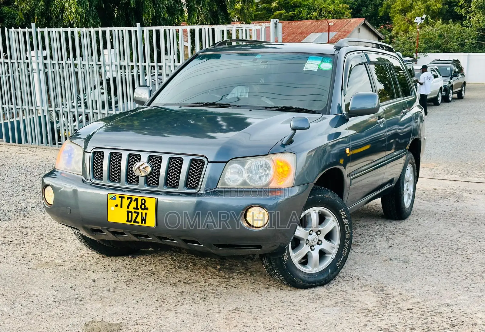 Toyota Kluger 2003 Gray
