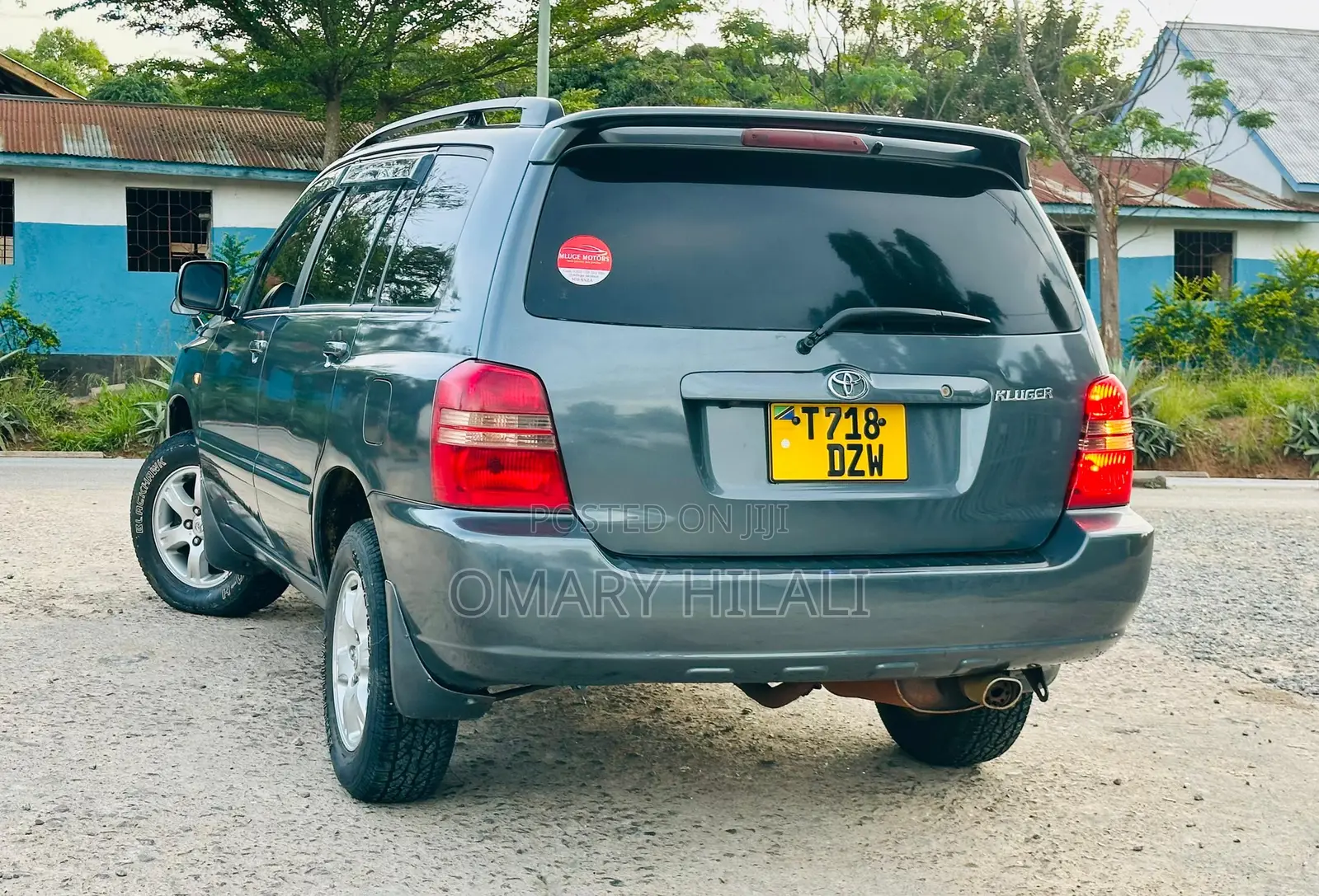 Toyota Kluger 2003 Gray