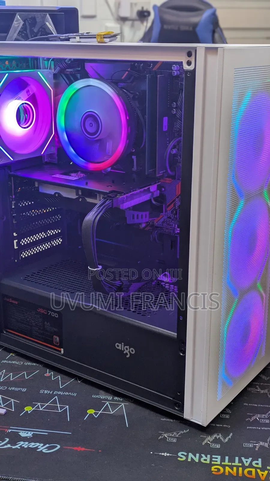 New Desktop Computer Asus TUF Gaming FX10CP 8GB Intel Core i7 SSD 512GB ...