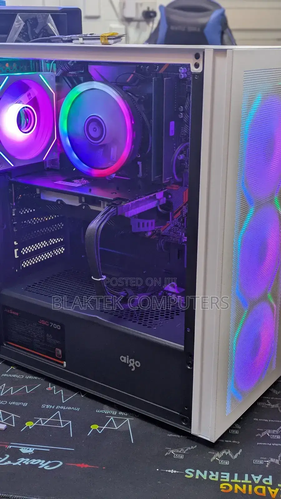 New Desktop Computer Asus TUF Gaming FX10CP 8GB Intel Core i7 SSD 512GB