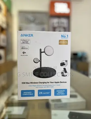 Anker Maggo Wireless Charging Station (3-in-1 Stand)