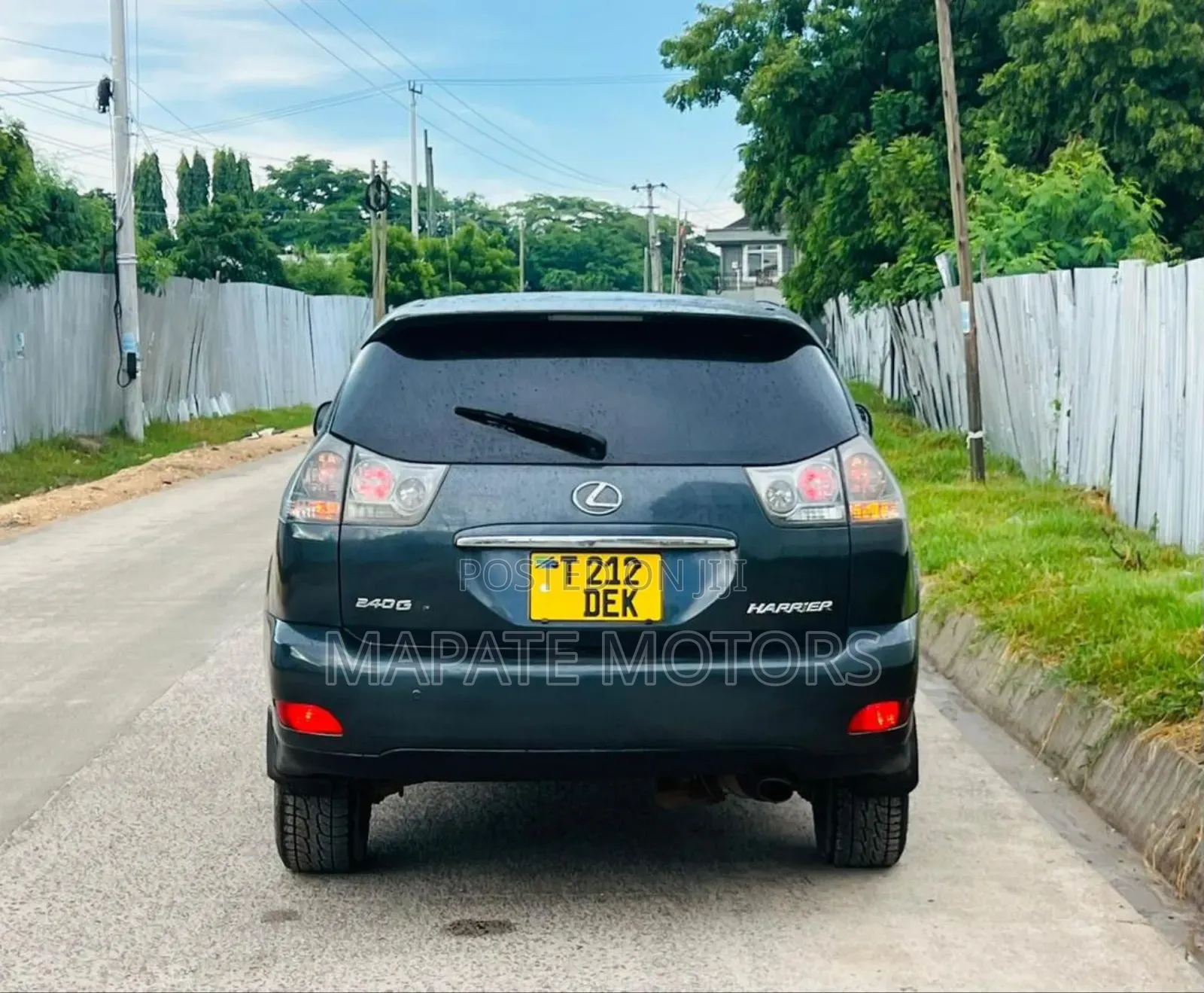 Toyota Harrier 2.4 2005 Gray