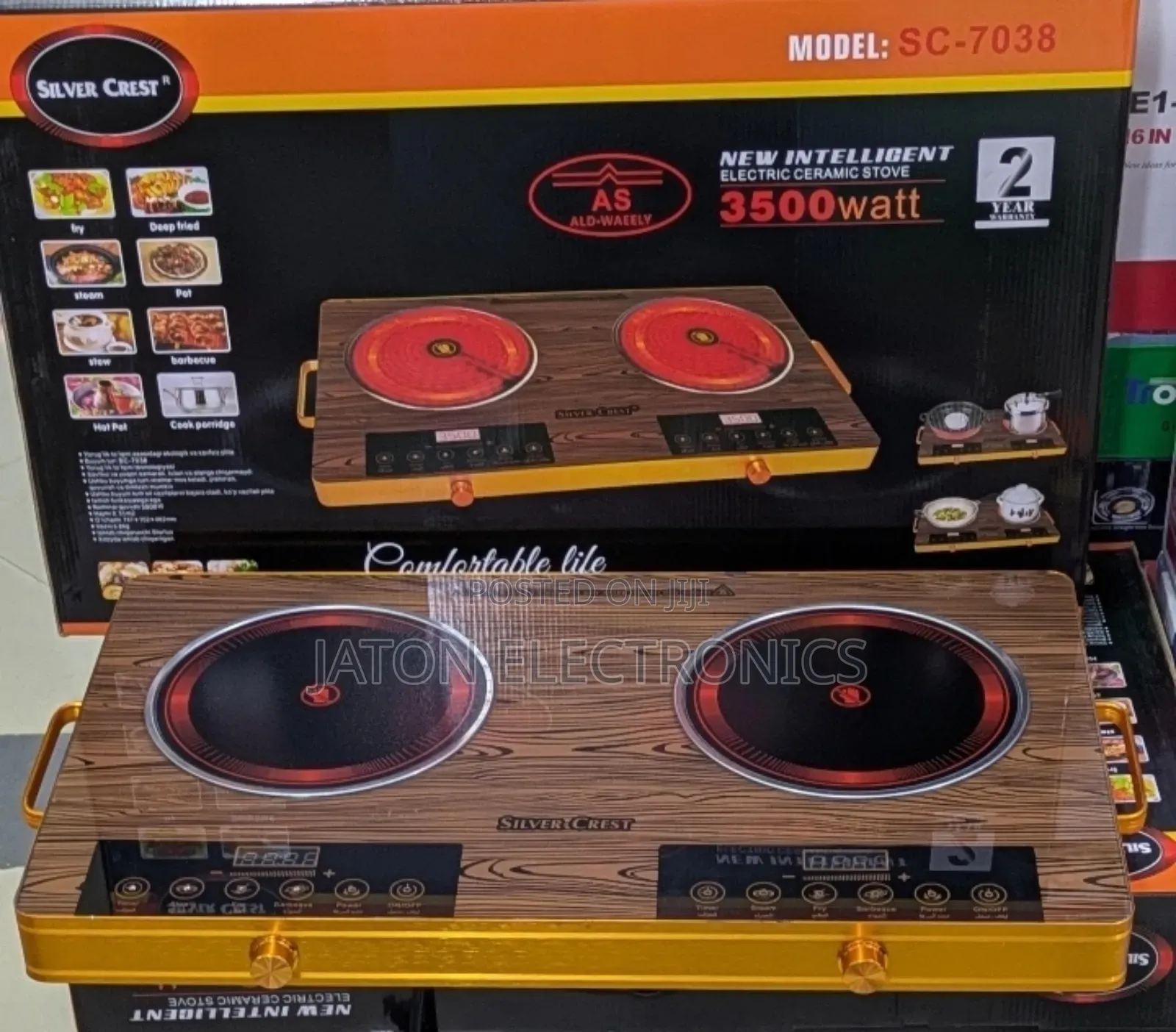 Silver Crest Electric Ceramic Stove