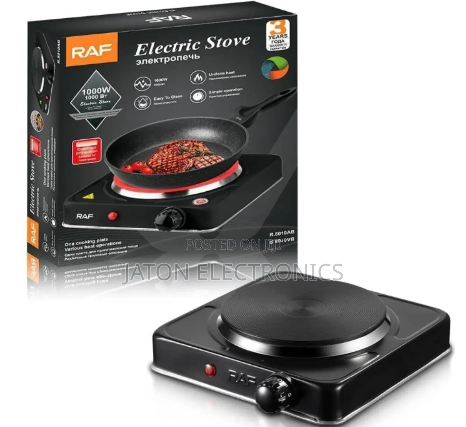 Raf Electric Stove 1000watts