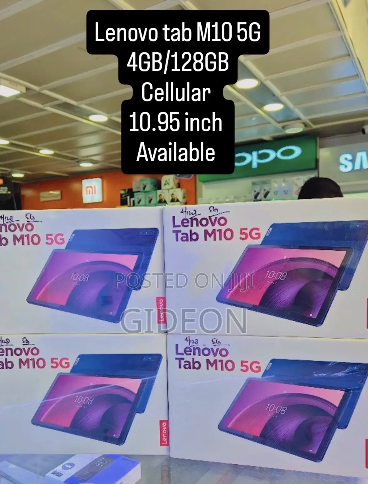 New Lenovo Tab M10 128 GB Gray