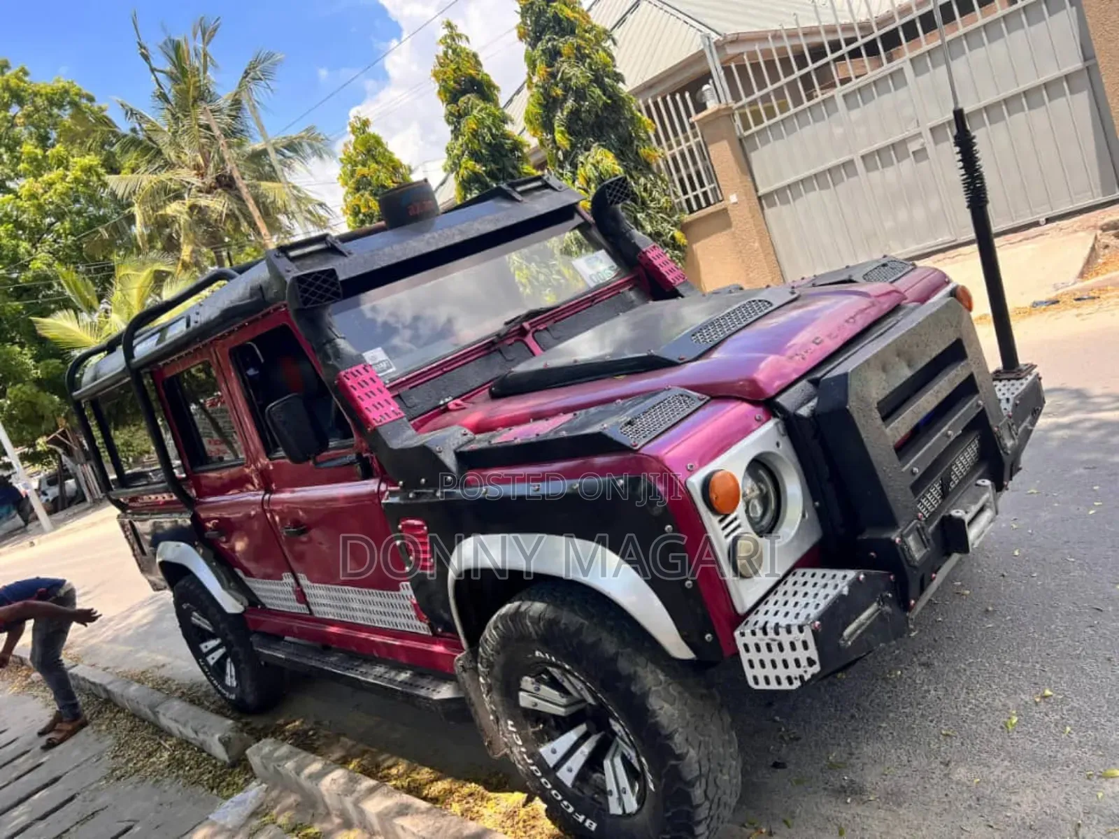 Land Rover Defender 2015 Red
