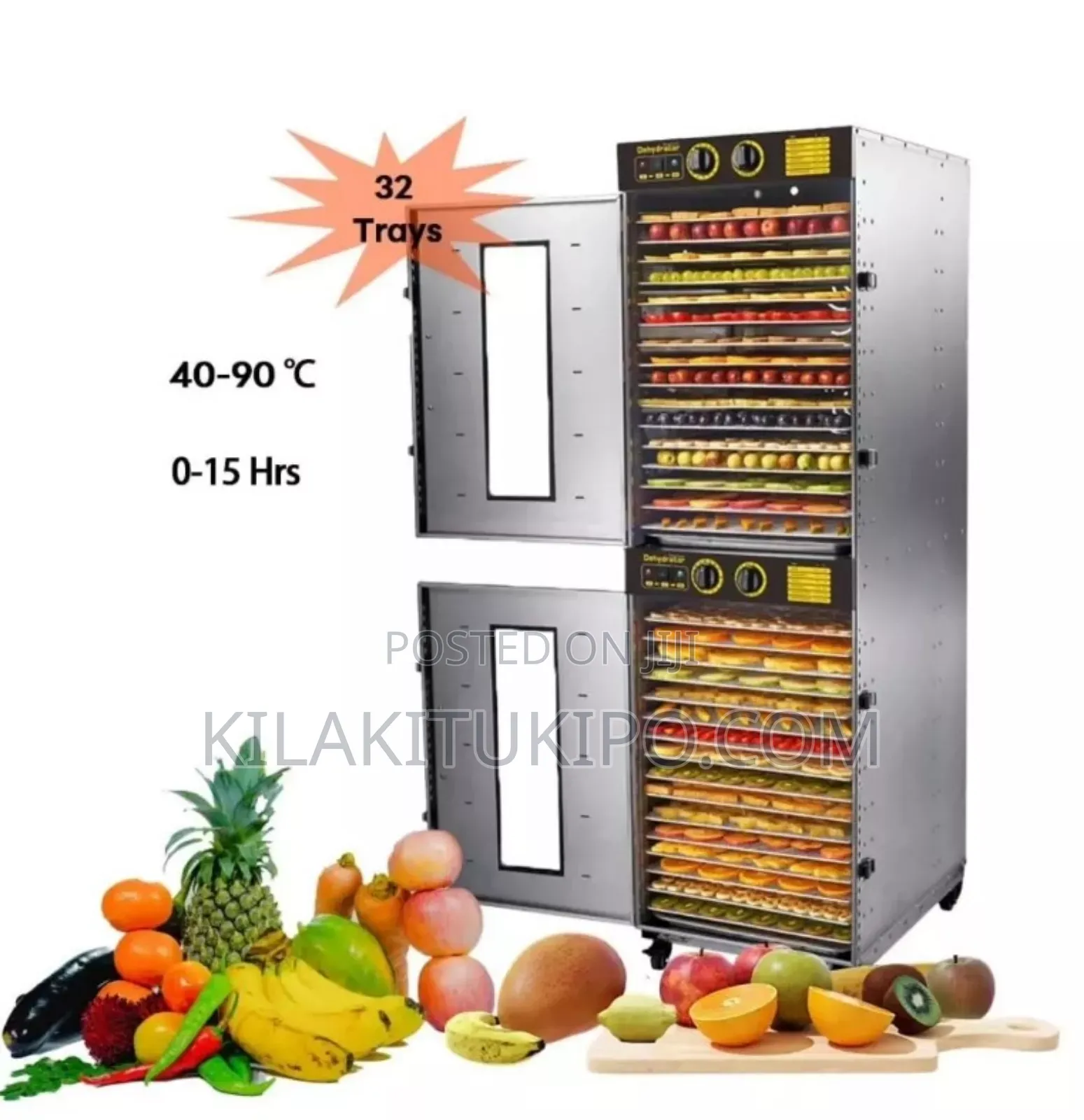 32 Trays Dehydrators 2 Doors