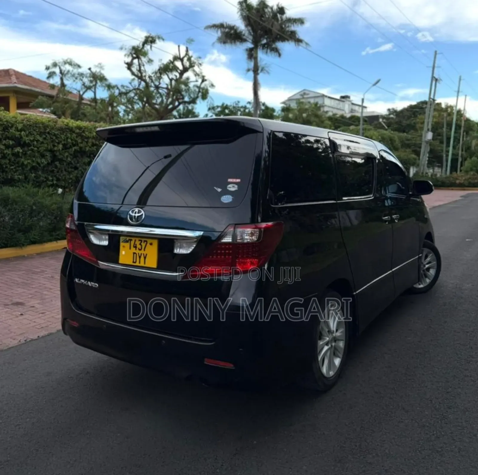Toyota Alphard 2009 Black