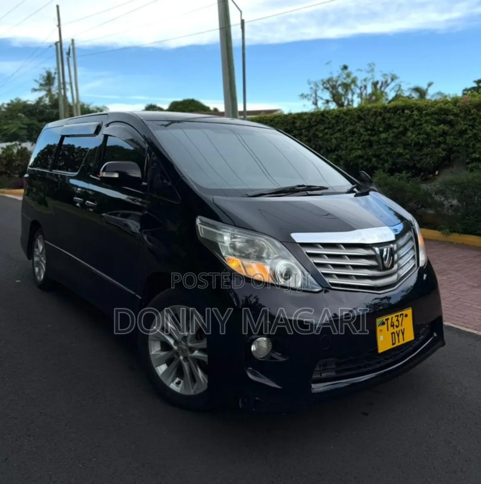 Toyota Alphard 2009 Black
