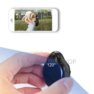 Mini Wifi Spy Camera Pendant Design– Ulinzi Wa Kisasa Ndani Ya Mfuko!