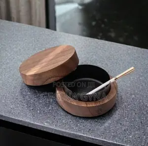 Wood Ashtray Very Unique Available