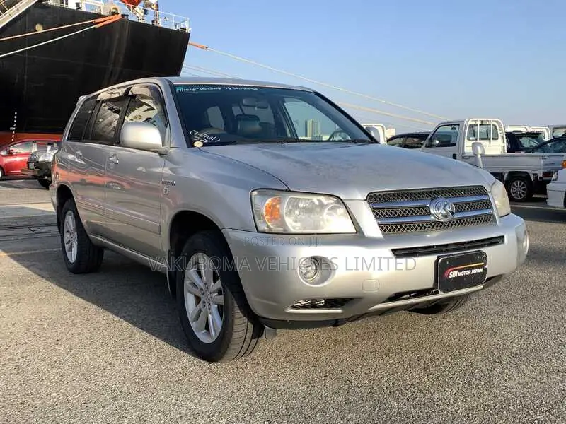 Toyota Kluger 2007 Silver