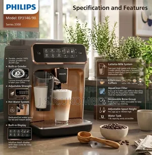*Philips Automatic Coffee Machine*
Model No :Ep-3146