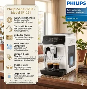Philips Ep1221 Coffee Machine: A Lazy Person's Dream! Italian Coffee