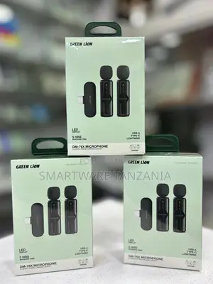 Green Lion Gm-76x Wireless Lavalier Microphone 3-Level Noise Cancel