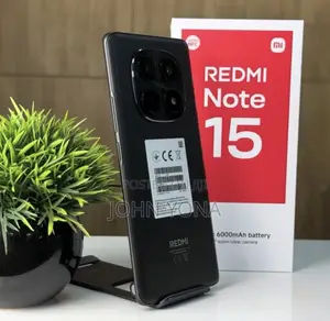 New Xiaomi Redmi Note 15 256 GB Black