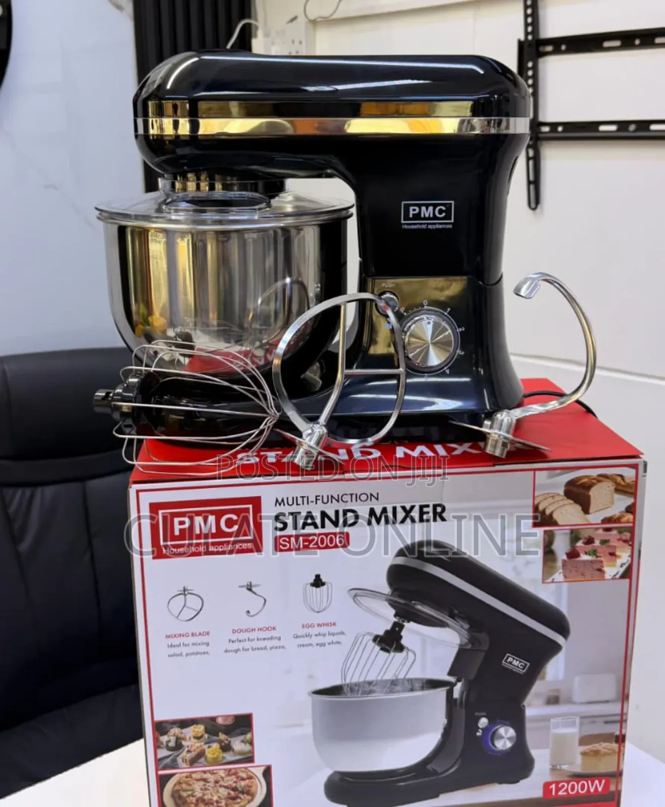 6ltrs PMC Portable Stand Mixer