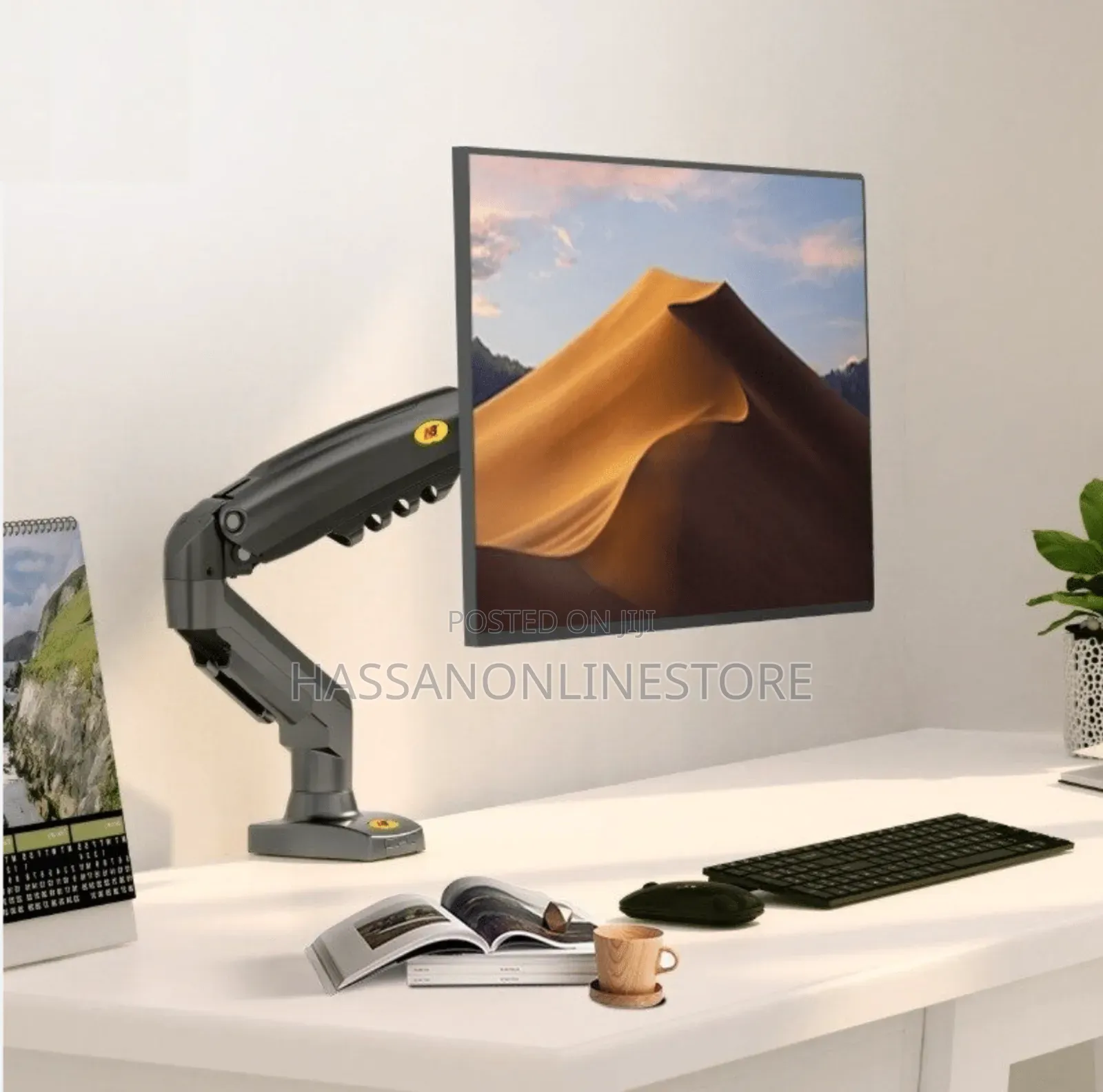 North Bayou Single Arm Mount for 17 to 32 Inch Monitor