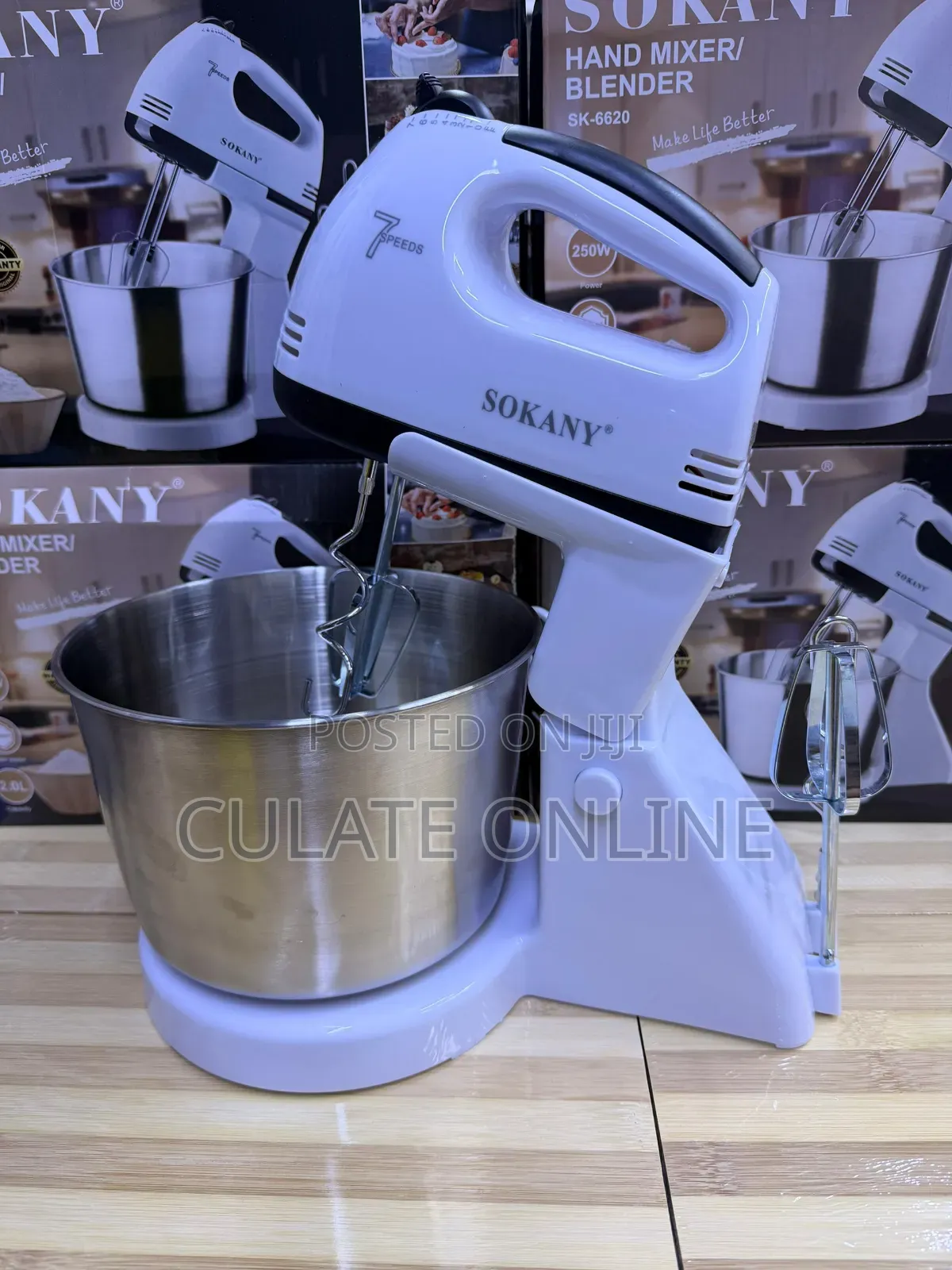 1kgs Sokany Portable Stand Mixer