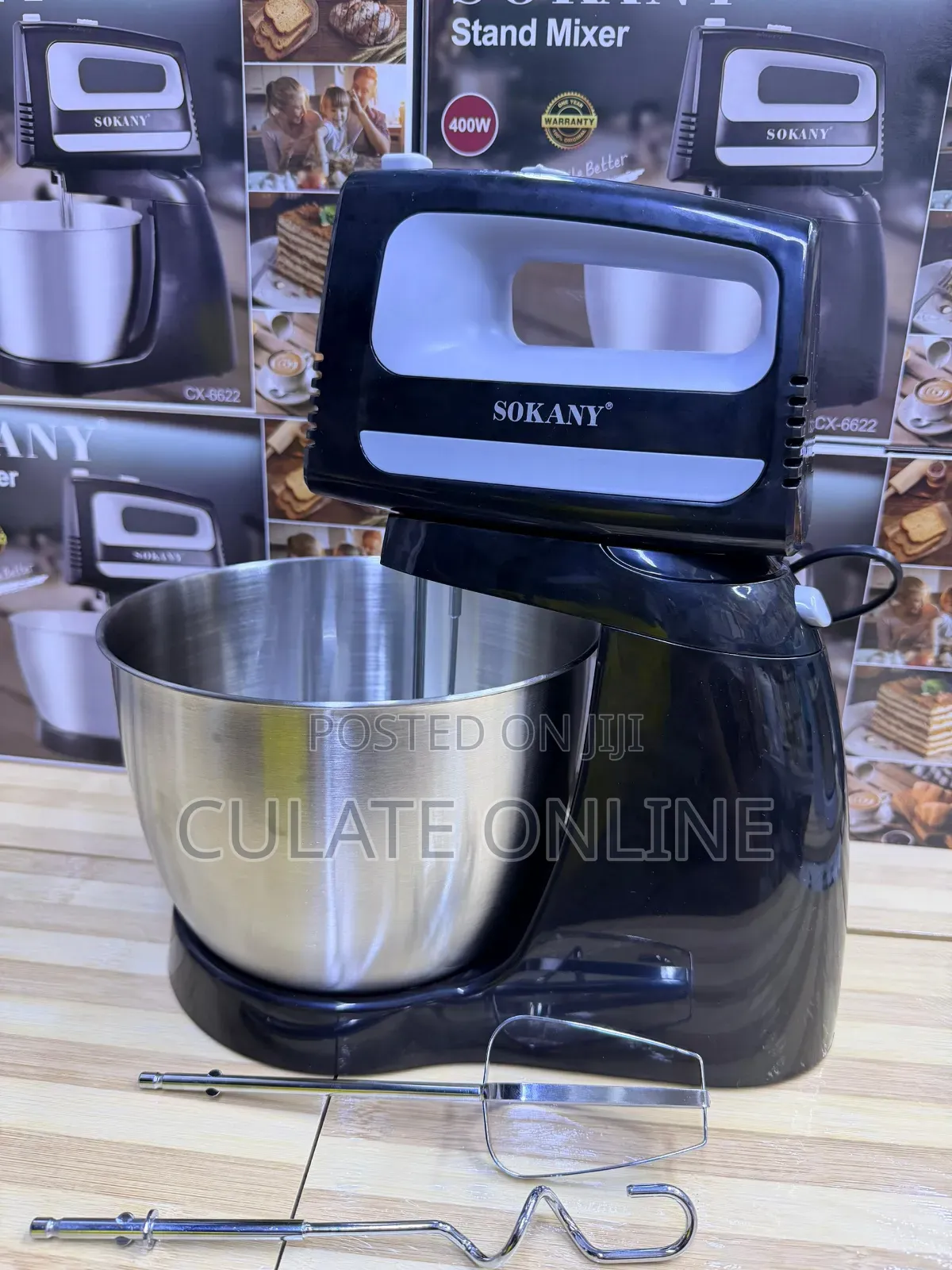 2kgs Sokany Portable Stand Mixer