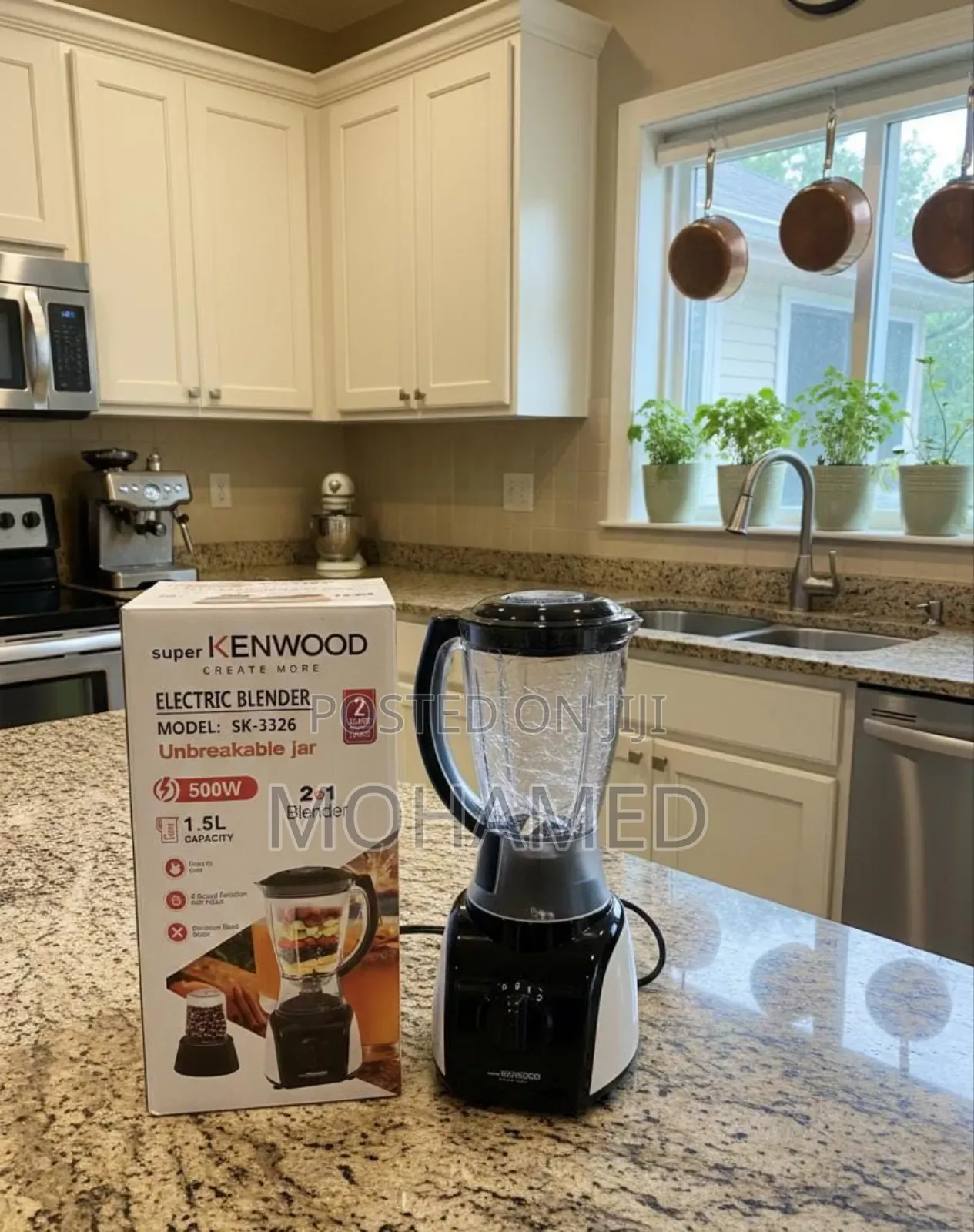  Kenwood Blender – Unbreakable Jar