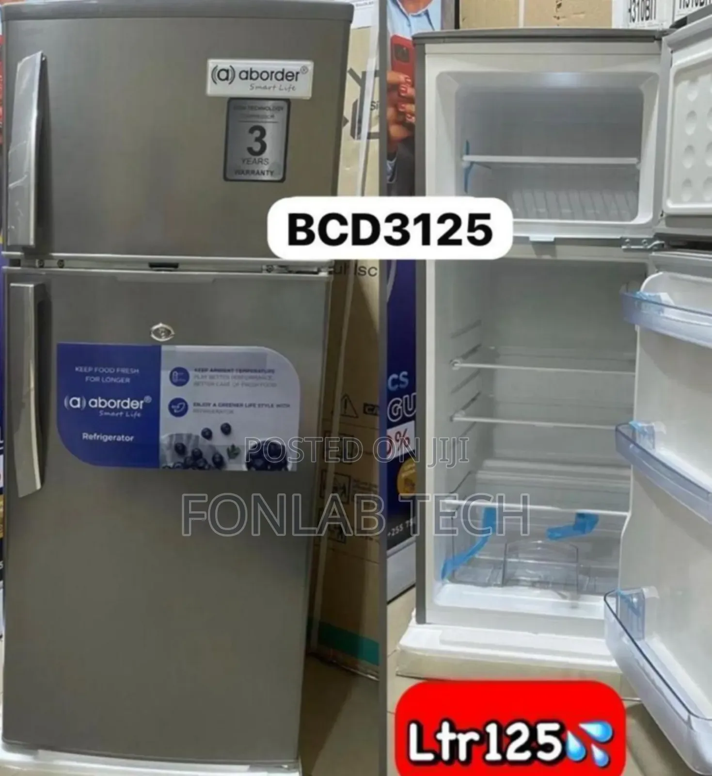Aborder Fridge 125l